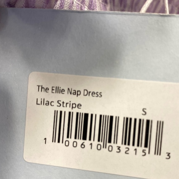 Hill House Home Ellie Nap Dress Lilac Stripe XXL NWT - Picture 8 of 16